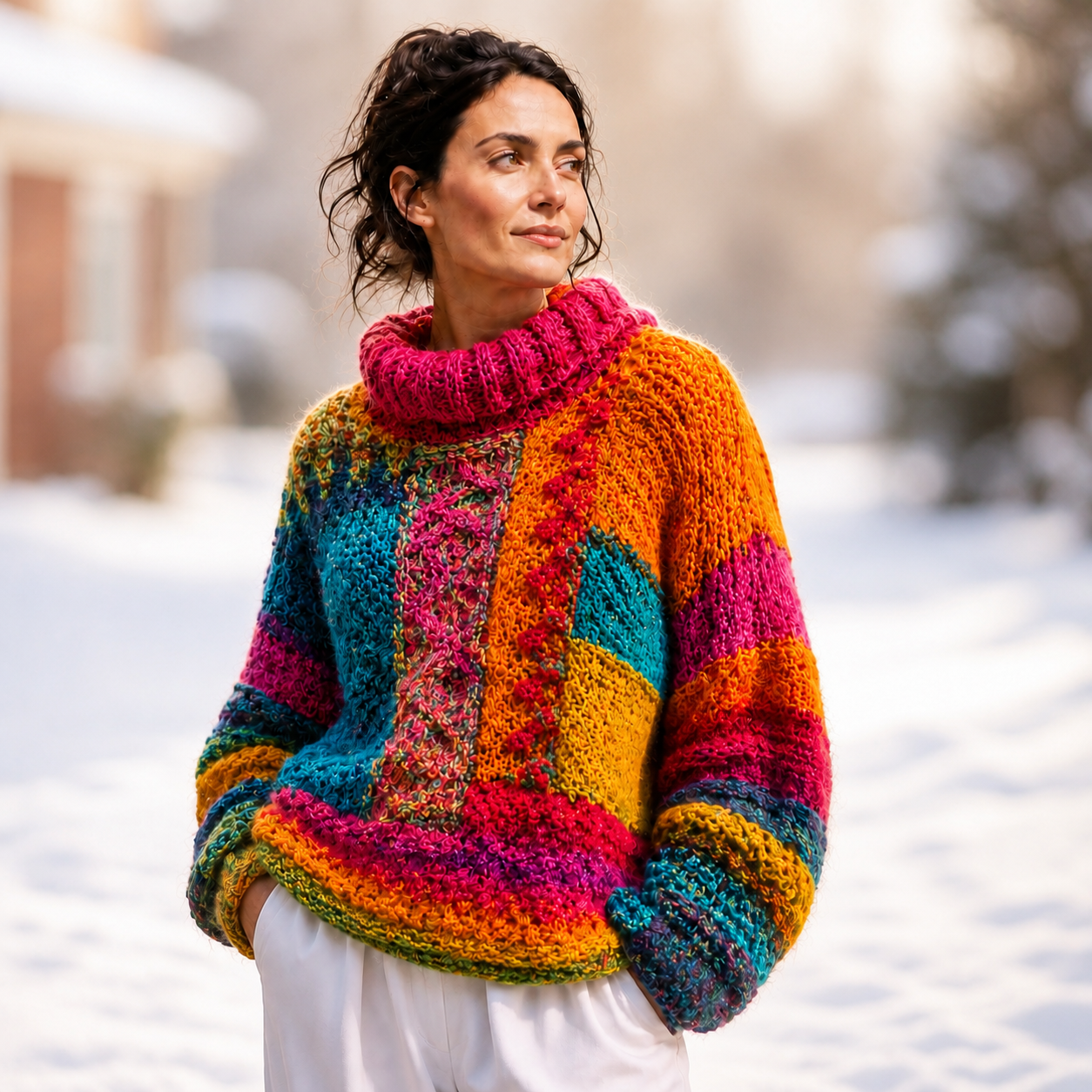 Knitwear beyond seasons: the weather changes, character stays