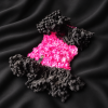 Glamour Petal Charm statement pet jumper shown flat