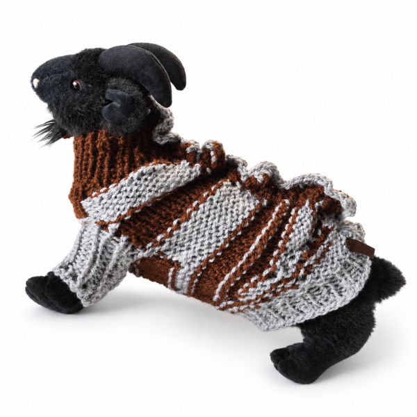 That’s How History Worked Out white (5) That’s How History Worked Out brown and grey hand-knitted pet sweater